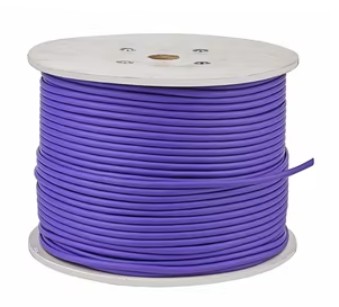 Molex CAT6A Purple Cable Reels — Premium Structured Cabling